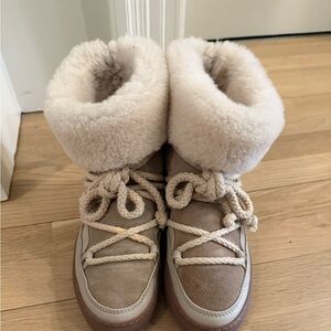 INUIKII Classic Wedge Ankle Boots, Size 38 - excellent condition